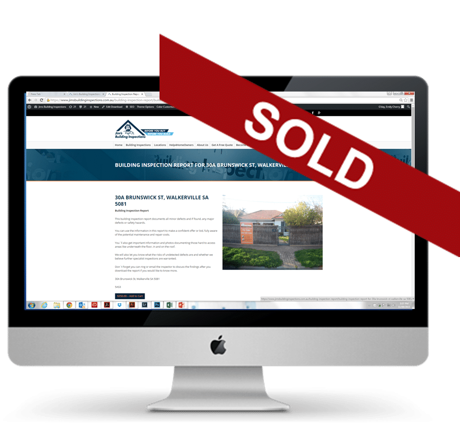 jim's building inspection reports can be repurchased online